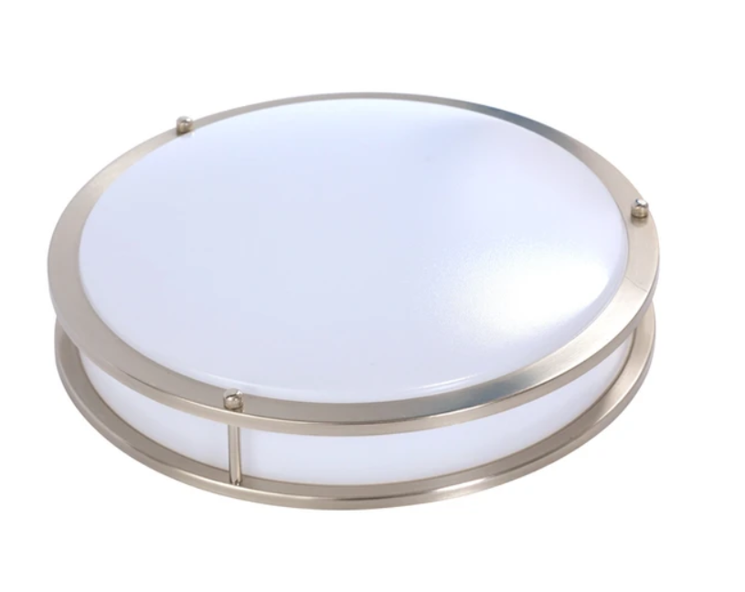 LED Double Ring Flush Mount Ceiling Light